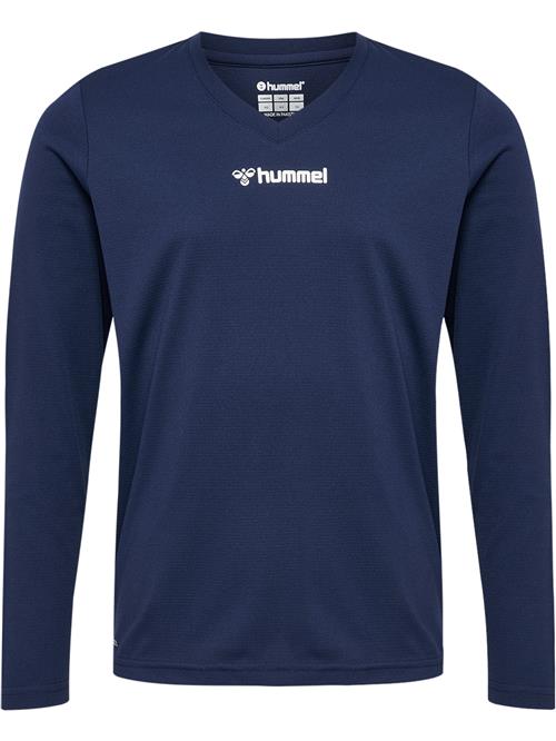 Hummel Funktionsskjorte 'Essential'  navy / hvid
