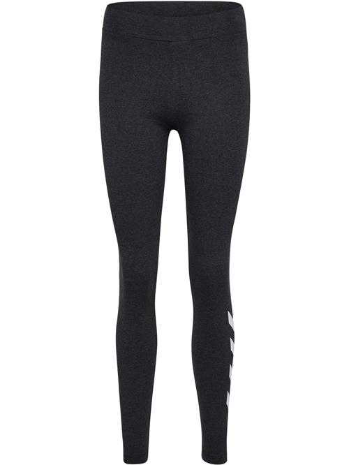 Hummel Sportsbukser 'Pulse'  sort-meleret / hvid