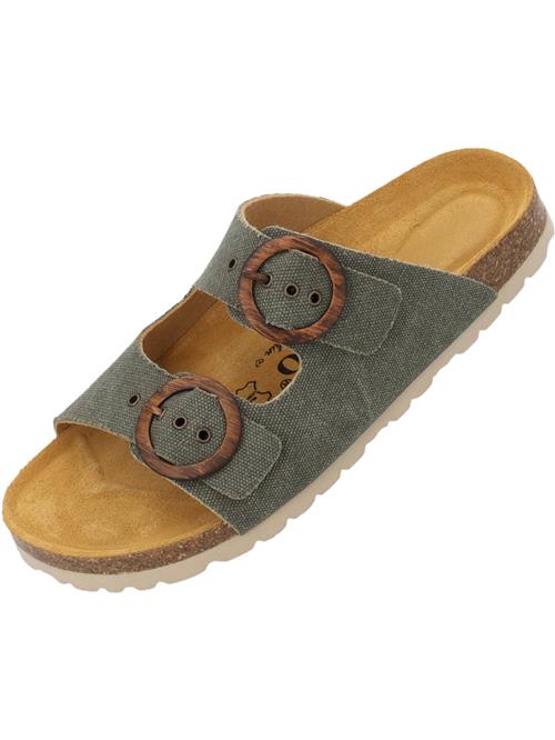 Palado by Sila Sahin Pantoletter 'Andeci'  grøn