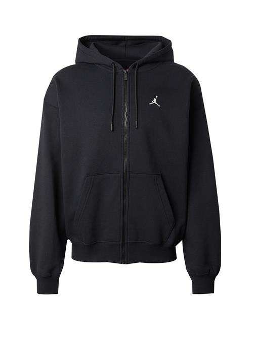 Jordan Sweatjakke 'Brooklyn'  sort / hvid