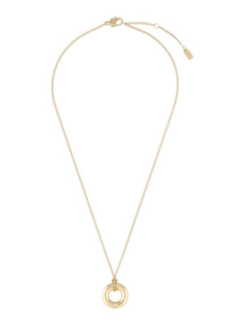 BOSS Kæde 'LIVE'  guld / transparent