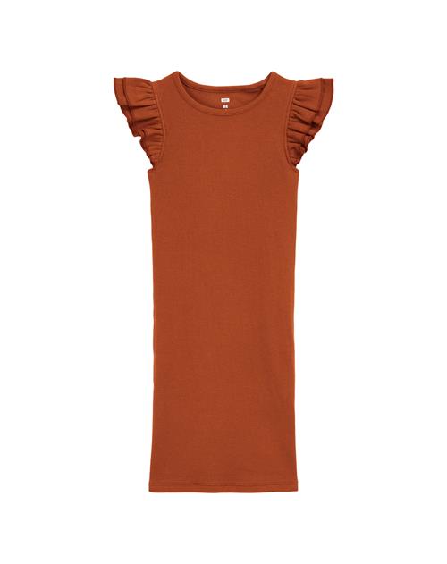 WE Fashion Kjole  rustbrun