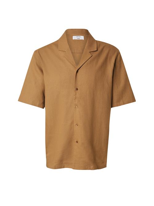 DAN FOX APPAREL Skjorte 'Ryan'  karamel