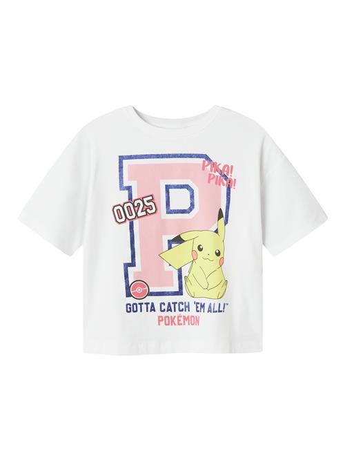 NAME IT Bluser & t-shirts 'NKFJixa Pokemon'  blå / gul / lyserød / hvid