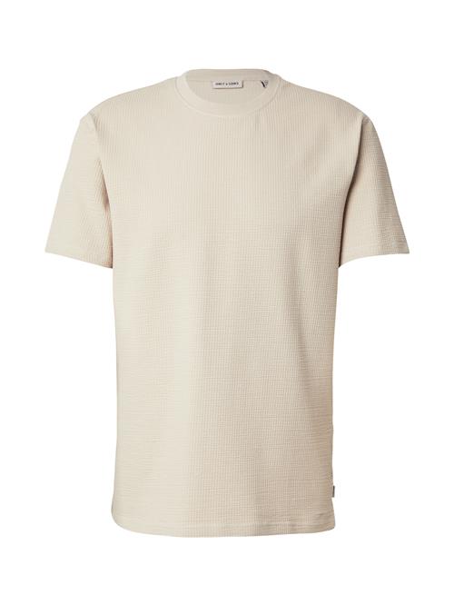 Only & Sons Bluser & t-shirts 'ONSKIAN'  ecru