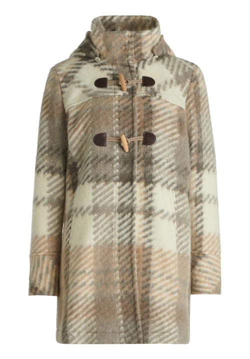 Amber & June Overgangsjakke  brun / taupe / hvid