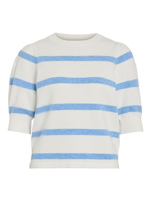 VILA Pullover  azur / hvid