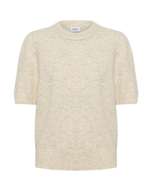 SAINT TROPEZ Pullover 'Zanett'  beige-meleret