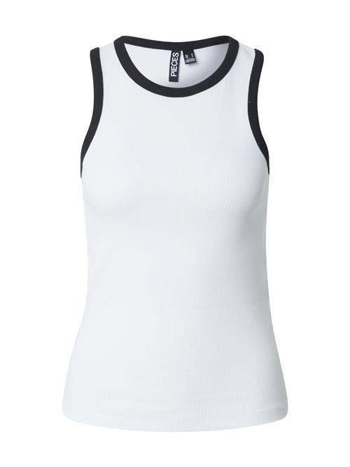 PIECES Overdel 'PCMAY'  sort / hvid