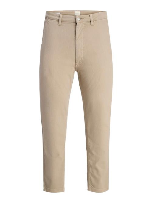 JACK & JONES Lærredsbukser 'JPRCCMARCO JJFRANK'  taupe