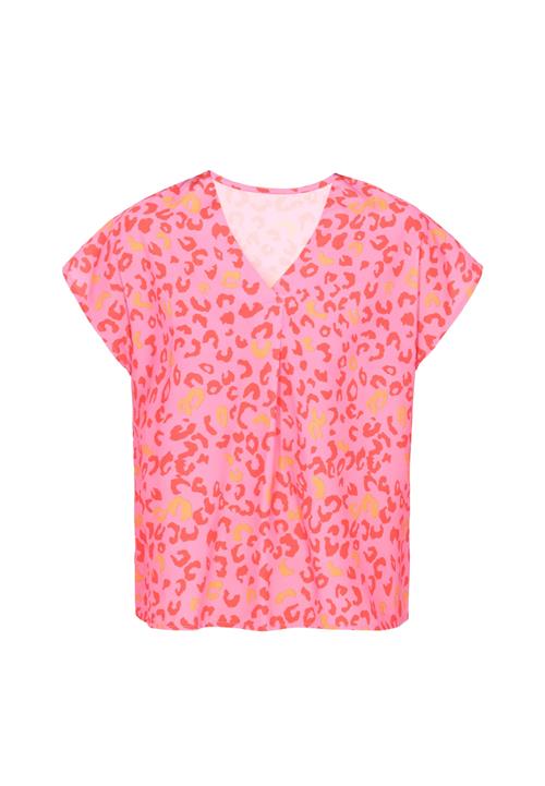 faina Bluse  lyserød / mørk pink