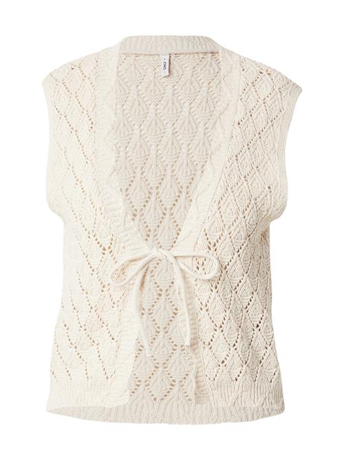 ONLY Strikvest 'ONLChili'  lysebeige