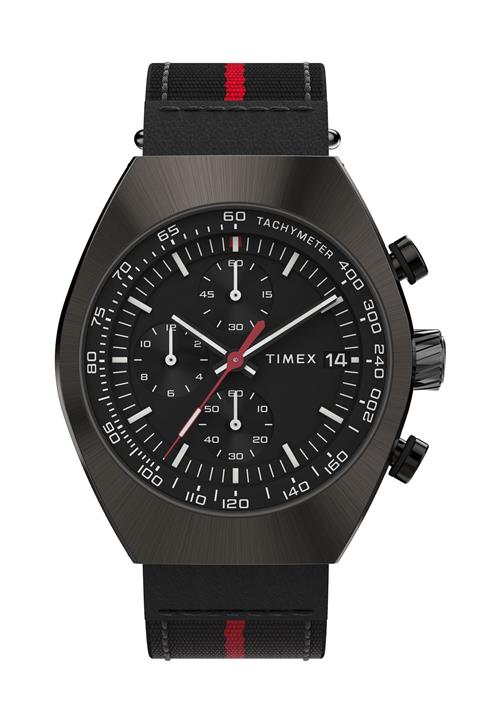 TIMEX Analogt ur 'Legacy Tonneau'  rød / sort