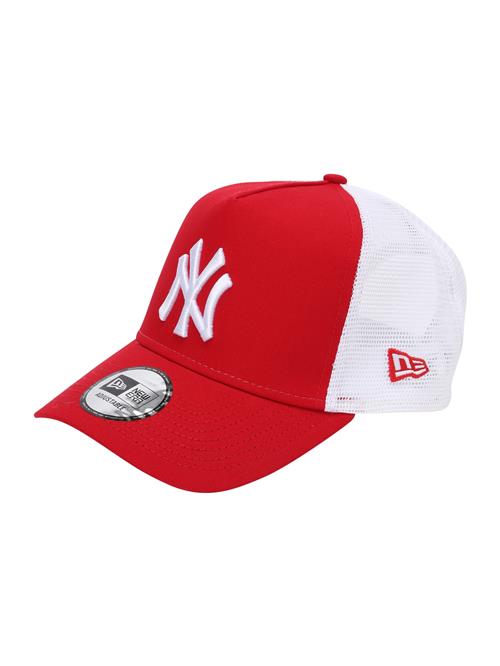 NEW ERA Hætte 'NEYYAN'  rød / hvid
