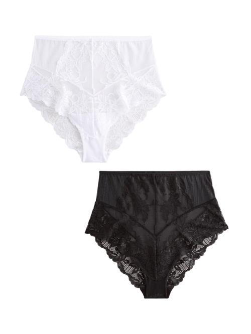 Next Panty  sort / hvid