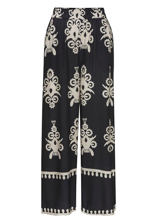 LASCANA Bukser  sort / hvid