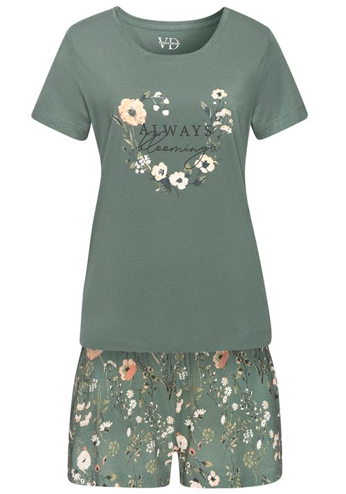 LASCANA Shorty  lysegul / jade / fersken / hvid