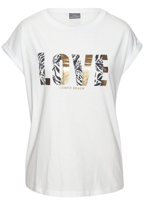 VENICE BEACH Shirts  guld / sort / hvid