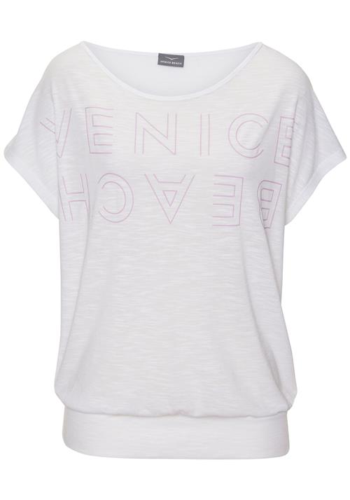 VENICE BEACH Shirts  lilla / hvid-meleret