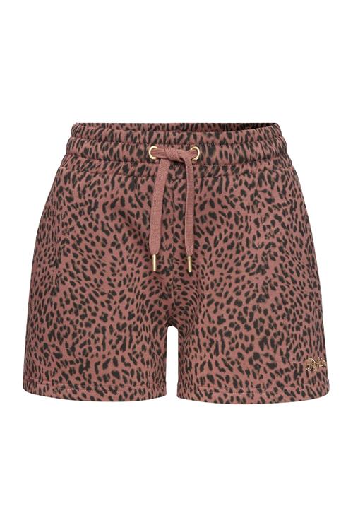 BUFFALO Bukser  brun / pastelgul / sort