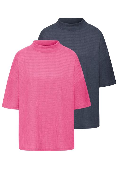 LASCANA Shirts  navy / pink