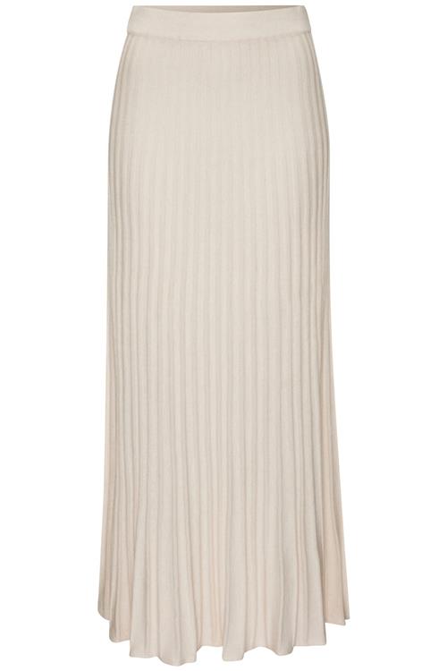 LASCANA Nederdel  creme