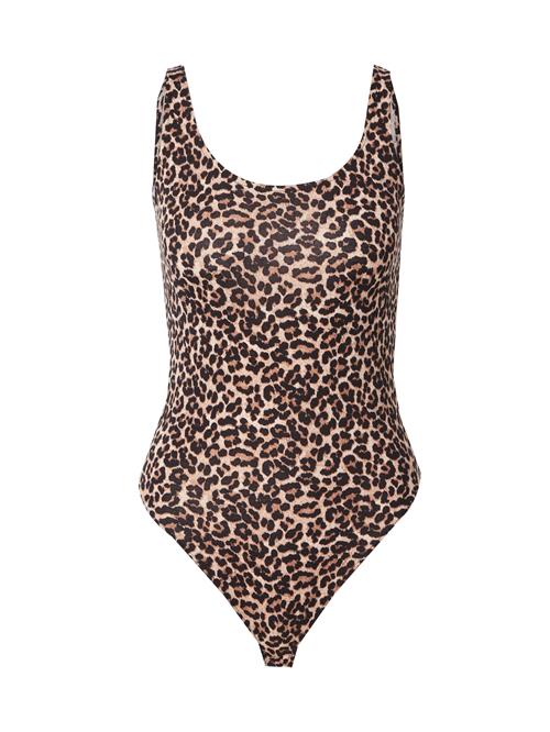 ONLY Shirtbody 'ONLLove'  beige / sort