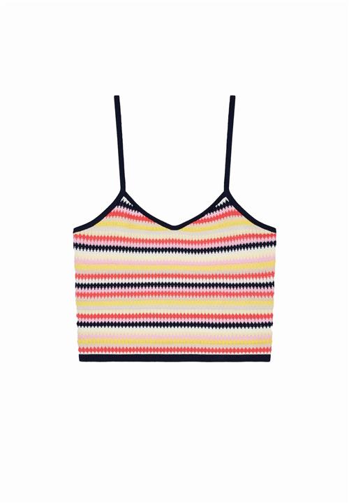 OH APRIL Sticktop 'Feijoa'  blå / gul / lyserød / rød / sort / hvid