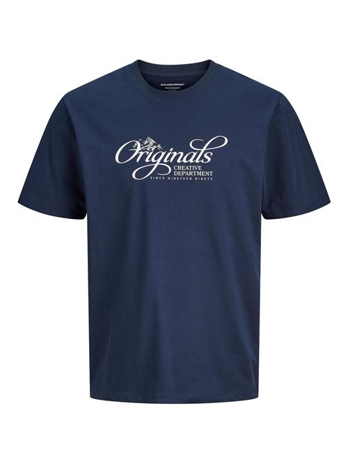 JACK & JONES Bluser & t-shirts  blå / hvid