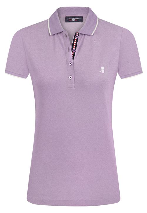 Jimmy Sanders Shirts  lilla / hvid