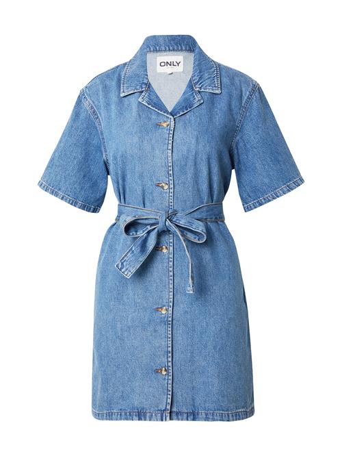 ONLY Blusekjole 'ONLELLIE'  blue denim