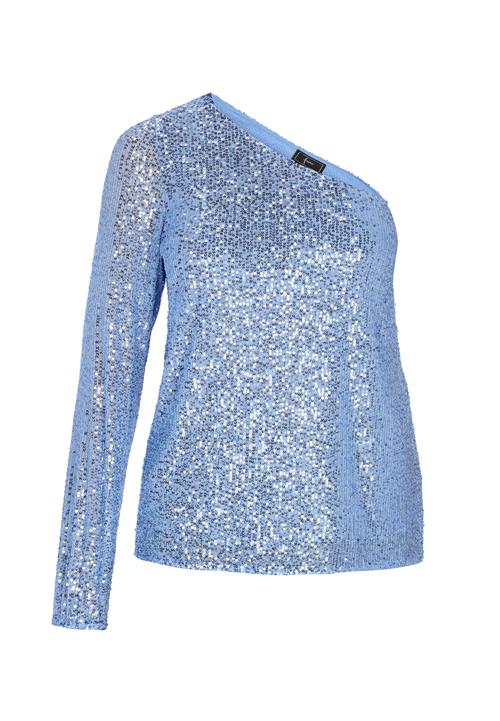 faina Bluse 'Fashion Look'  lyseblå