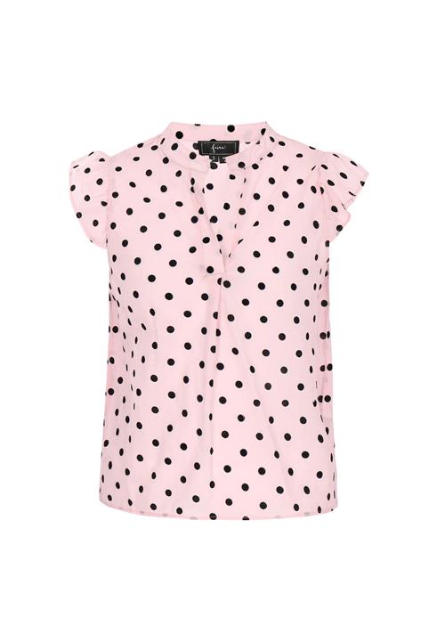 faina Bluse 'Fashion Look'  rosé / sort