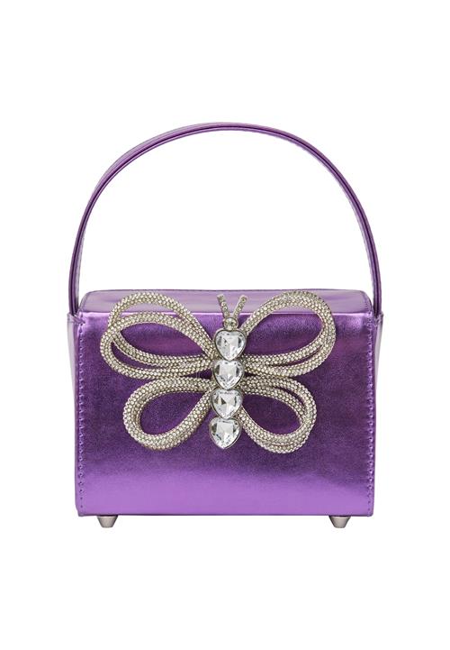 myMo at night Håndtaske  lilla / sølv / transparent