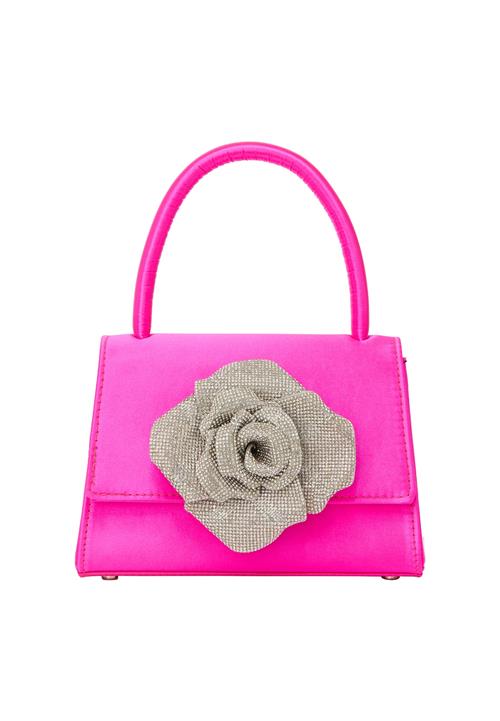 faina Håndtaske  fuchsia / sølv