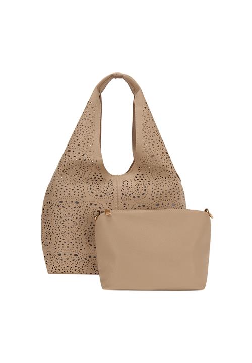 usha FESTIVAL Skuldertaske  taupe