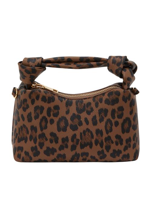 faina Håndtaske  mørkebrun / sort