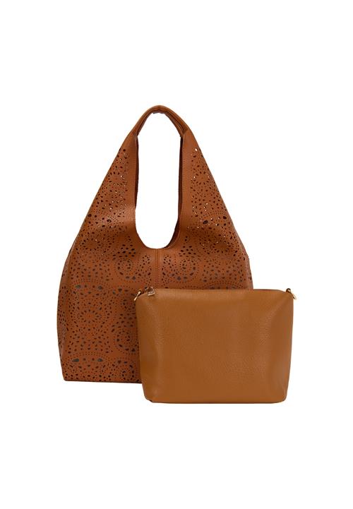 usha FESTIVAL Skuldertaske  cognac