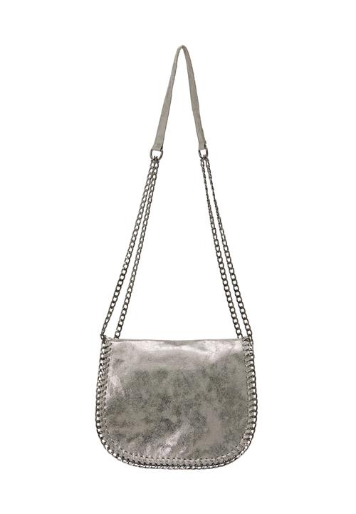 faina Skuldertaske  sølv