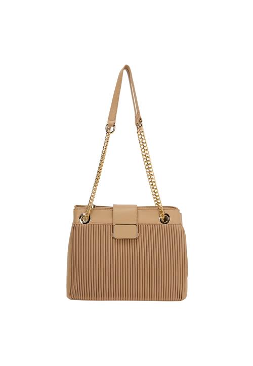faina Skuldertaske 'Back To Office'  beige