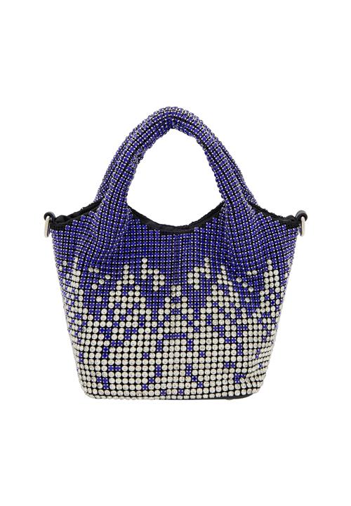 myMo at night Håndtaske  blå / sort / sølv