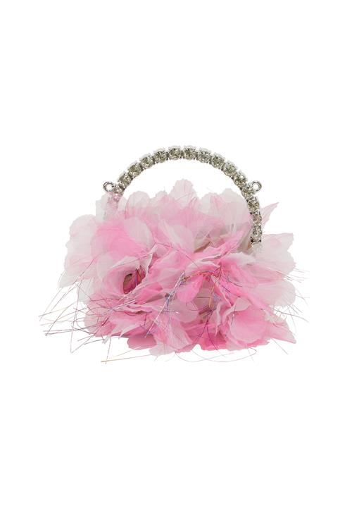 myMo at night Clutch  lyserød / hvid