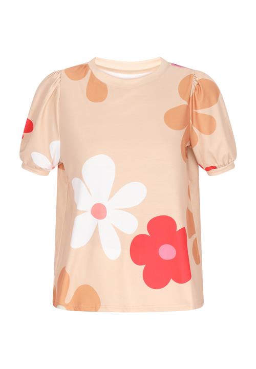 usha BLUE LABEL Bluse  abrikos / lys pink / rød / hvid