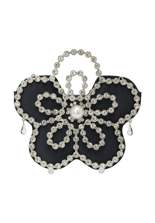 myMo at night Clutch  sort / transparent / hvid