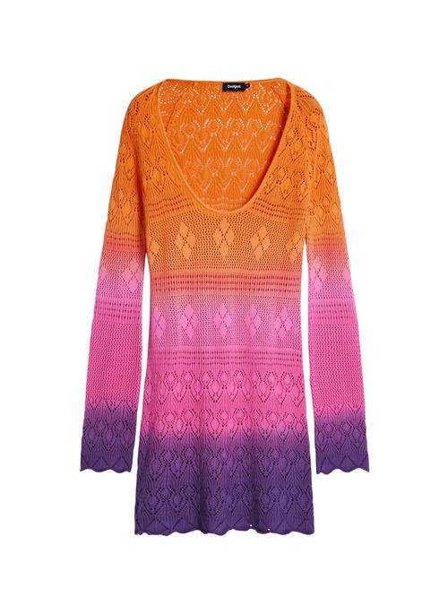 Desigual Strandkjole 'Tie-Dye'  lilla / orange / pink