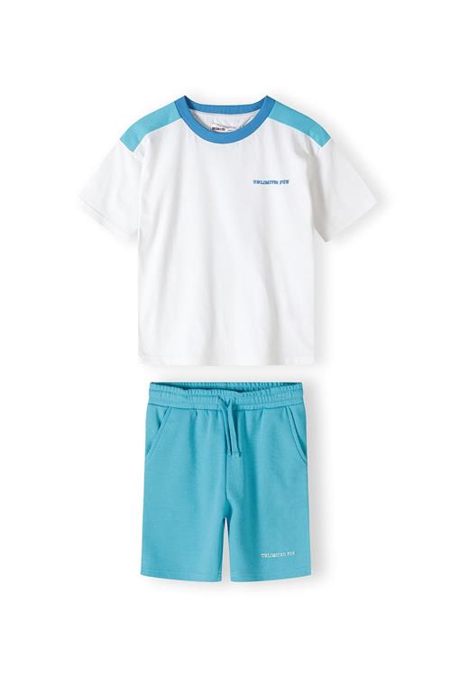 MINOTI Sæt  blå / lyseblå / hvid