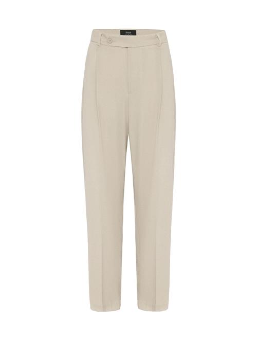 Antioch Bukser med lægfolder  beige