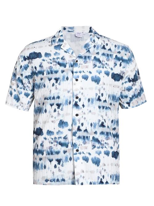 Campus Sutra Skjorte 'Tamia'  safir / hvid