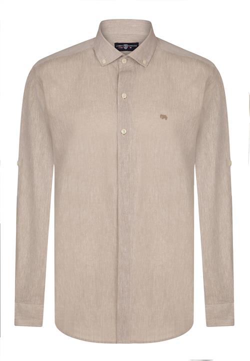 Jimmy Sanders Skjorte  beige
