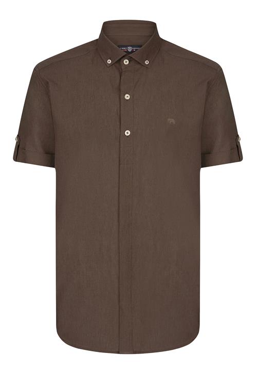 Jimmy Sanders Skjorte  mørkebrun